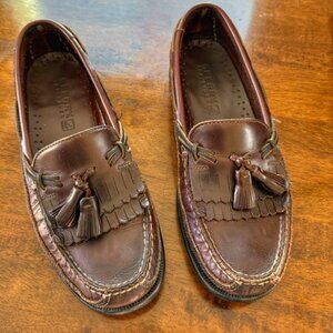 Sperry Top-Sider Brown Leather Tassel Loafers Classic Kiltie Moccasin